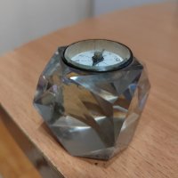  Настолен стъклен компас., снимка 1 - Антикварни и старинни предмети - 40510545