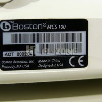  Субуфер Boston mcs 100 , снимка 12 - Тонколони - 33571892