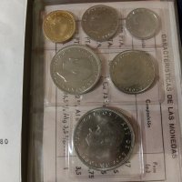 Испания 1980 - Комплектен сет от 6 монети, снимка 2 - Нумизматика и бонистика - 37782263
