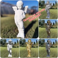 Градински фигури от бетон Статуетка Ангел в 6 цвята, снимка 1 - Декорация за дома - 22796001