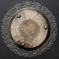 Продавам азиатска сребърна чиния от края на 19 век, снимка 8 - Антикварни и старинни предмети - 32830779