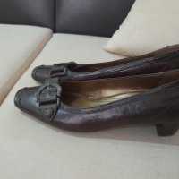 Ежедневни тъмно кафеви дамски обувки № 38, снимка 4 - Дамски ежедневни обувки - 37928184