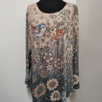 красива блуза 44, снимка 1 - Блузи с дълъг ръкав и пуловери - 43194714