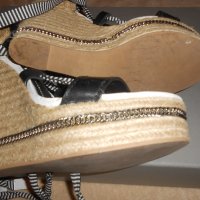 Висококачествени сандали на платформа Zara 1485/201, снимка 9 - Дамски елегантни обувки - 26638020