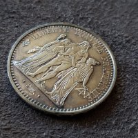 10 франка 1965 Франция СРЕБРО сребърна монета в качество 3, снимка 4 - Нумизматика и бонистика - 39975827