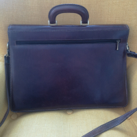 Продавам луксозна бизнес чанта от естествена кожа GIUDI ИТАЛИЯ , снимка 4 - Чанти - 44921298