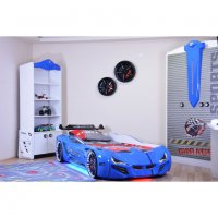 Детско Легло Кола Super Car GTI 1, снимка 4 - Спални и легла - 37447771
