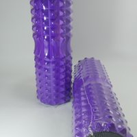 2в1 Фоумролер + масажен стик 45x14 Foam roller, снимка 4 - Йога - 40841865