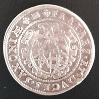 Монета Саксония 1/2 Талер 1601 г "Тримата братя", снимка 2 - Нумизматика и бонистика - 40771947