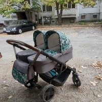 количка за близнаци Dorjan, снимка 1 - Детски колички - 44124456