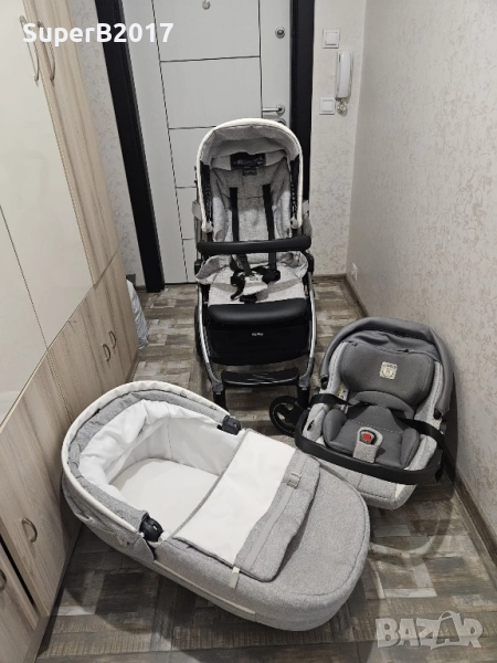 Продавам - детска количка 3 в 1 Peg Perego Book S, снимка 1