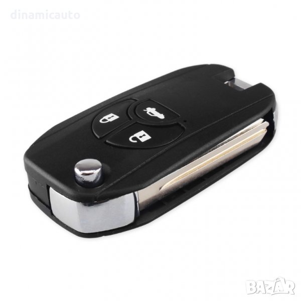 Кутийка за ключ Nissan Sylphy Cube Juke Micra Qashqai - 3 бутона , снимка 1