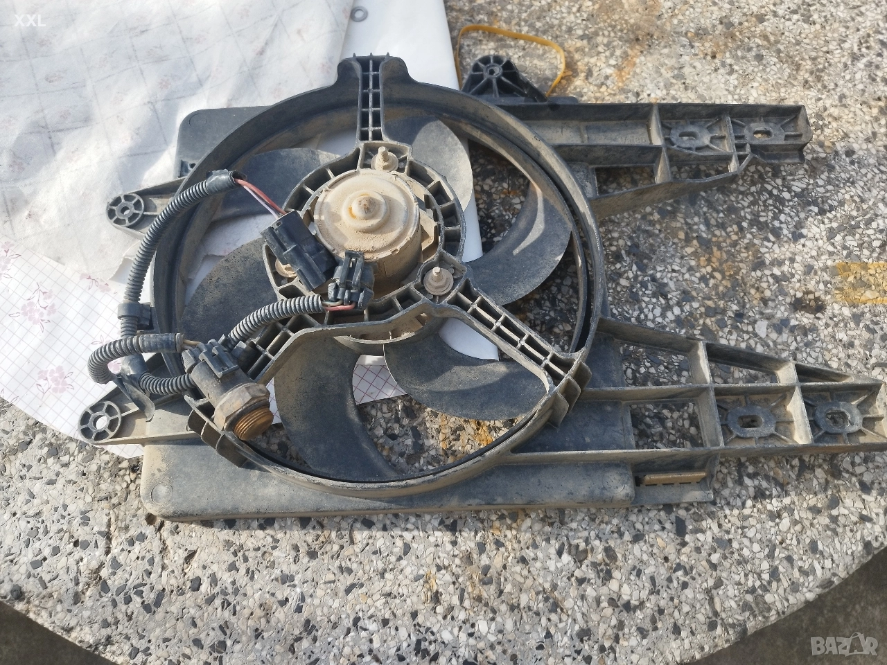 Охладителна перка Fiat Punto , снимка 1