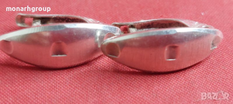 Сребърни обеци, снимка 1