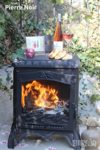 Френска чугунена печка на дърва , снимка 1