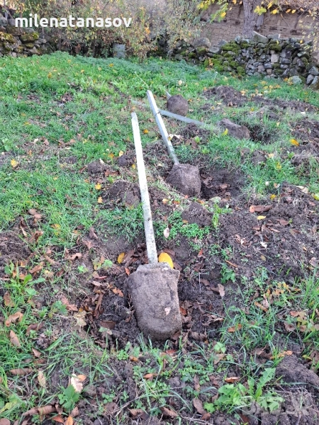 Бетонни колове за лозе или ограда .само на лично предаване цена на договаряне., снимка 1