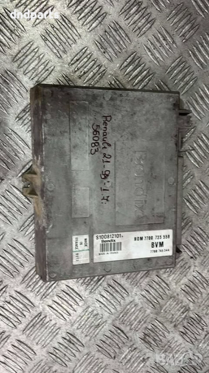 Компютър Renault 21 1.7i 1993г. S100812101 7700735559 , снимка 1