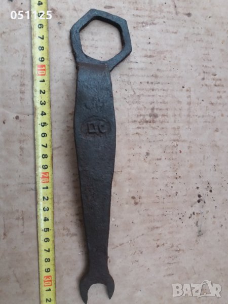 масивен кован ключ от файтон, каруца, двуколка , снимка 1