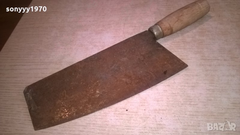 поръчан-стар сатър/нож=27х9см, снимка 1