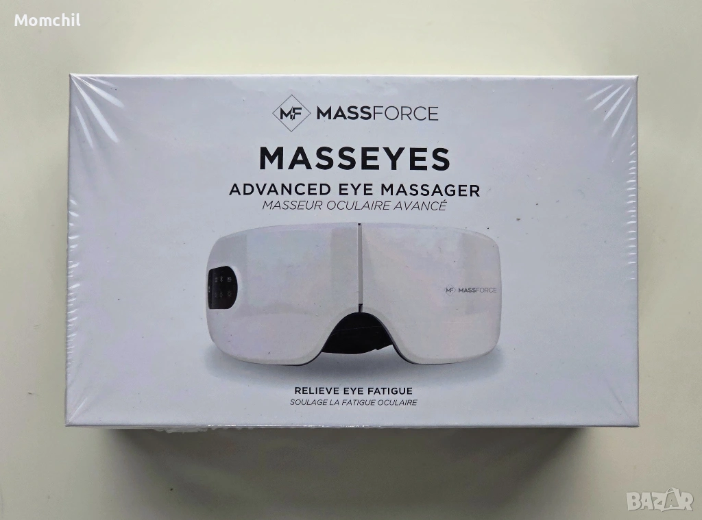 Неотварян масажор за очи Massforce Masseyes, снимка 1