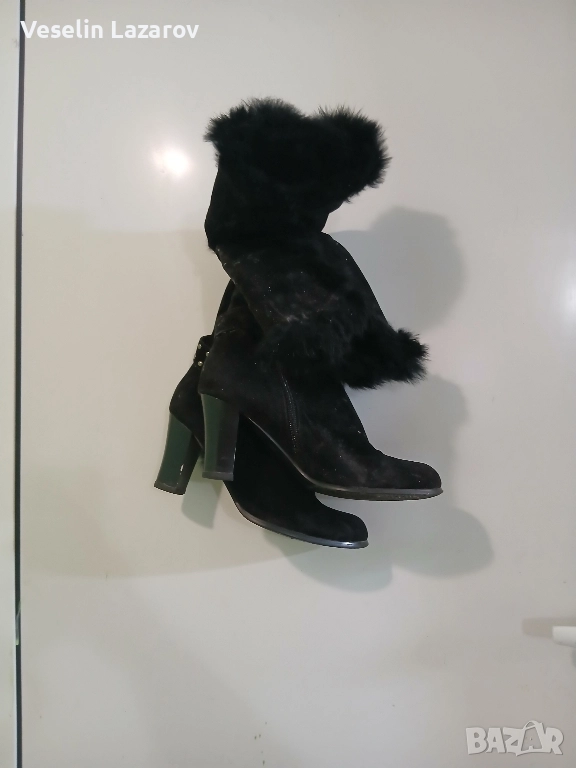 Ботуши здрави с подплата здрави цип 37 номер., снимка 1