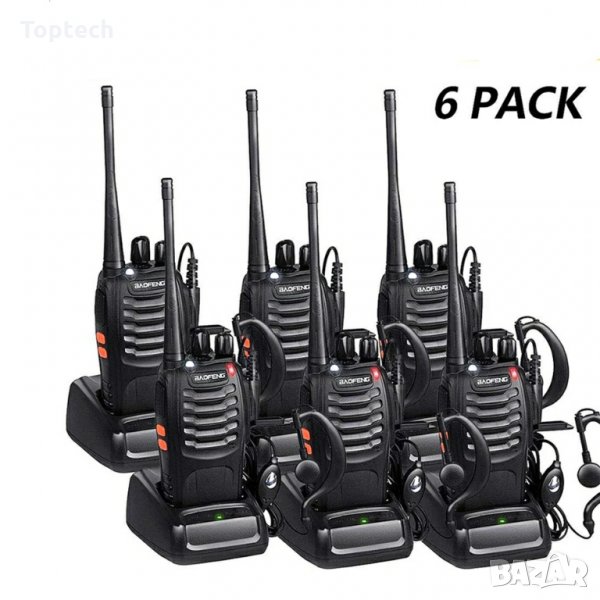 6бр. Радиостанции Baofeng BF-888S, снимка 1