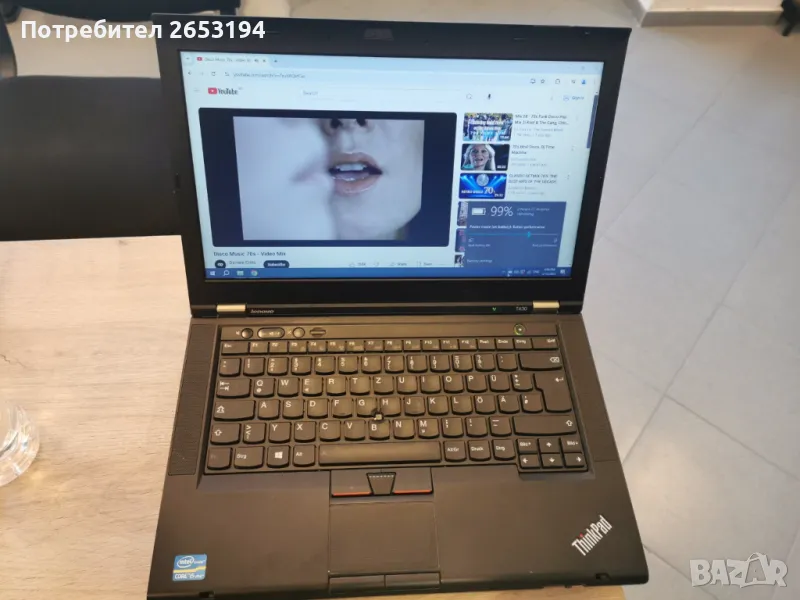 Лаптоп Lenovo T430, снимка 1