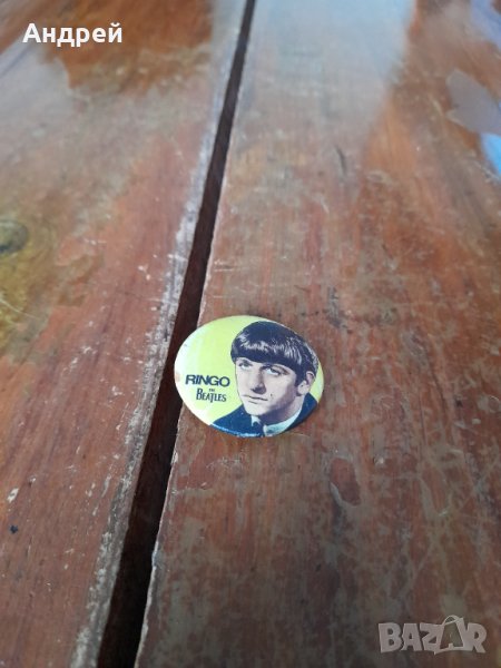 Стара значка Ringo Star, снимка 1