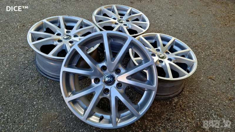 RH 16 5х112 лети джанти Ауди Фолксваген Сеат Шкода. 5x112, снимка 1