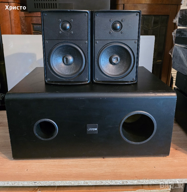 Canton буфер + 2 колони, снимка 1