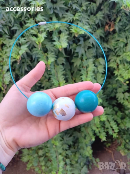 Морско колие “Blue Waves”, снимка 1