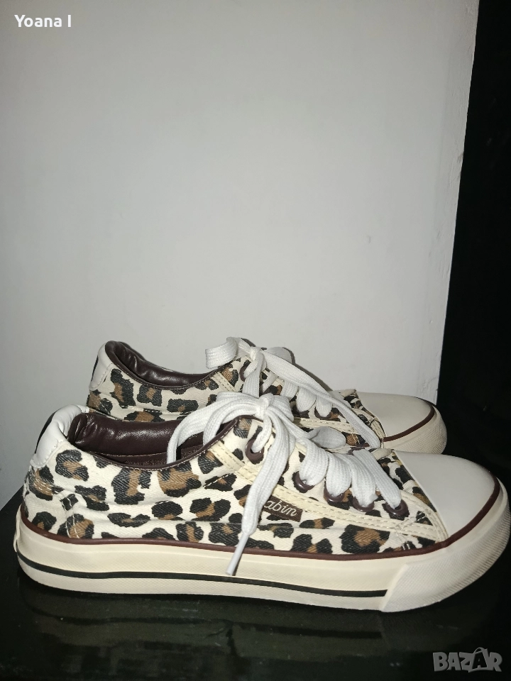 Дамски леопардови гуменки, снимка 1