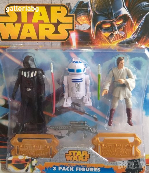 Комплект с фигурки на Междузвездни войни (Star Wars), снимка 1