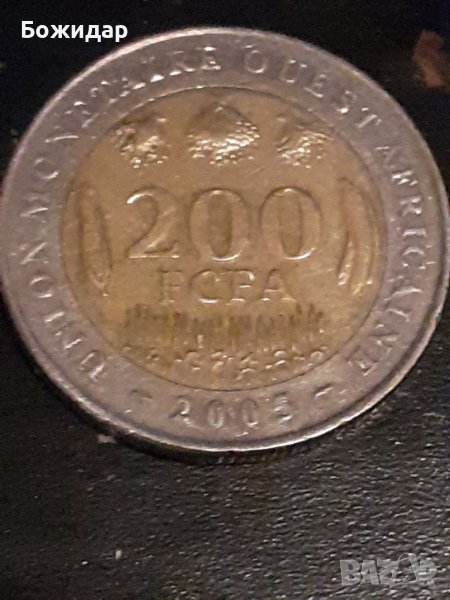 200 ФРАНКА 2005г. Източна Африка., снимка 1