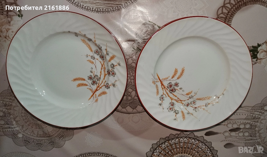 Български чинии , снимка 1