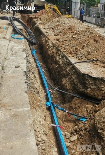 Подмяна на вътрешноплощадкови водопроводи, снимка 1