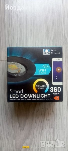 LSC Smart Connect LED Downlight смарт луничка, снимка 1