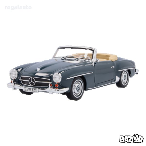 B66040679,умален модел die-cast Mercedes-Benz 190 SL Roadster W 121 (1954-1963)1:18, снимка 1