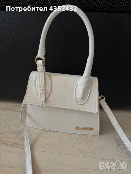 Jacquemus бяла чанта, снимка 1