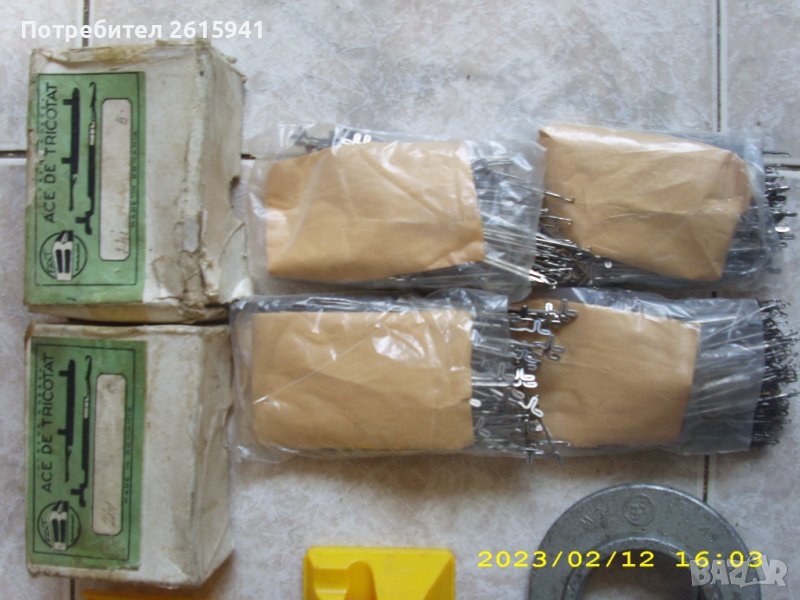 Румънски Игли За Ръчна Плетачна Машина-Старо Качество-Оригинални-100 бр-НОВИ-FAT, снимка 1