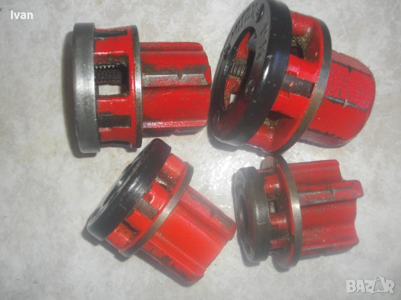 VIRAX Резбонарезни Глави За Чешмеджийска Водпроводна Плашка Винтонарезка VIRAX-Made in France-Профи, снимка 1