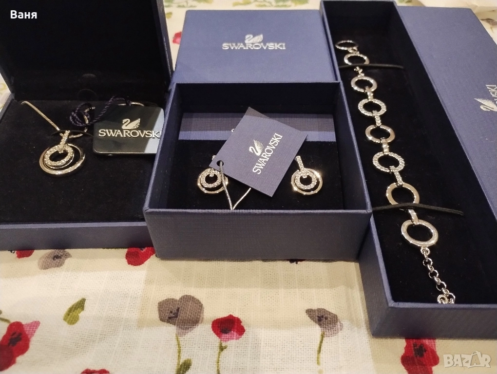 Swarovski оригинален комплект , снимка 1