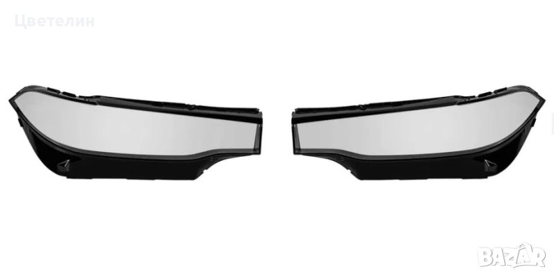 Комплект Стъкла за фар фарове BMW X7 G07 ляво и дясно stykla, снимка 1