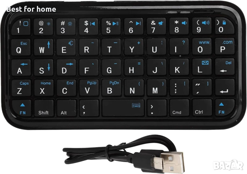 Мини клавиатура Bluetooth USB, снимка 1