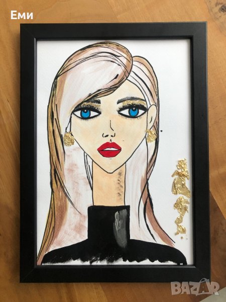 Картина в рамка 21х30 см, снимка 1