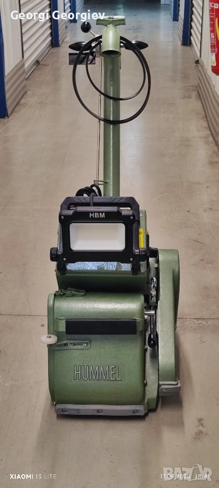 Машина за циклене на паркет Laegler Hummel , снимка 1