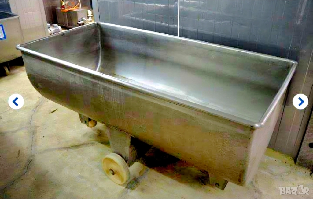 продавам дебелостенна неръждаема вана, снимка 1