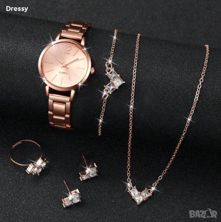 Часовник комплект с бижута, снимка 1