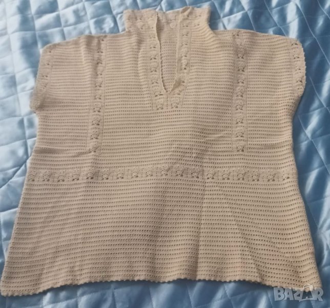 Блуза плетена на 1 кука, снимка 1