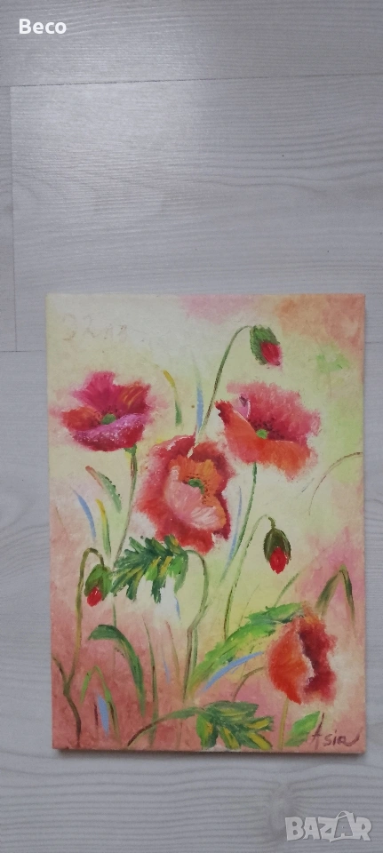 картина МАКОВЕ, снимка 1